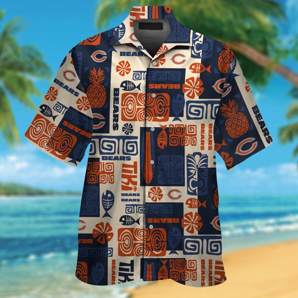 Chicago Bears Hawaiian Shirt #7 Chicago Bears Hawaiian Shirt #7