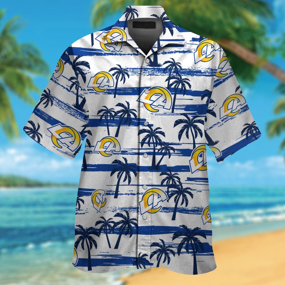 Los Angeles Rams Hawaiian Shirt #4 Los Angeles Rams Hawaiian Shirt #4