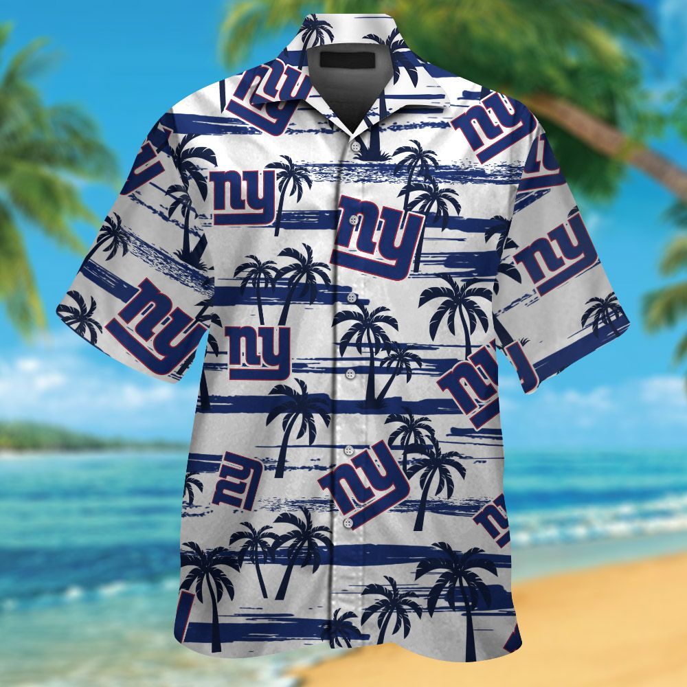 New York Giants Hawaiian Shirt #5 New York Giants Hawaiian Shirt #5