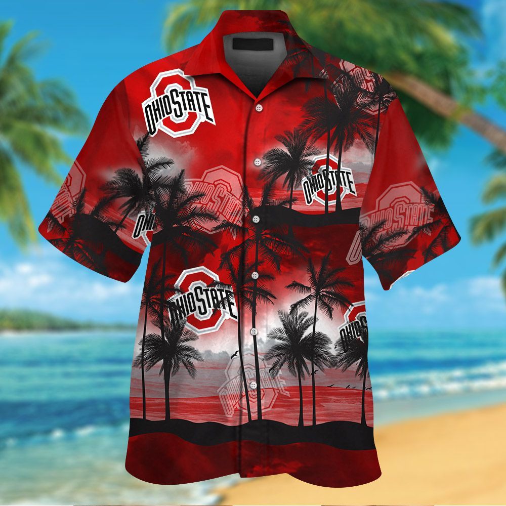 Ohio State Buckeyes Hawaiian Shirt #23 Ohio State Buckeyes Hawaiian Shirt #23