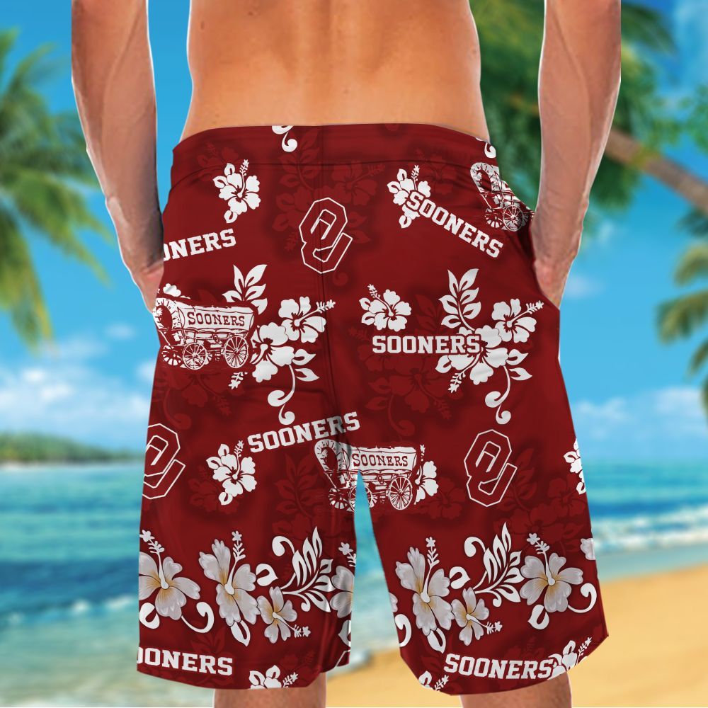Oklahoma Sooners Hawaiian Shirt #12 Oklahoma Sooners Hawaiian Shirt #12