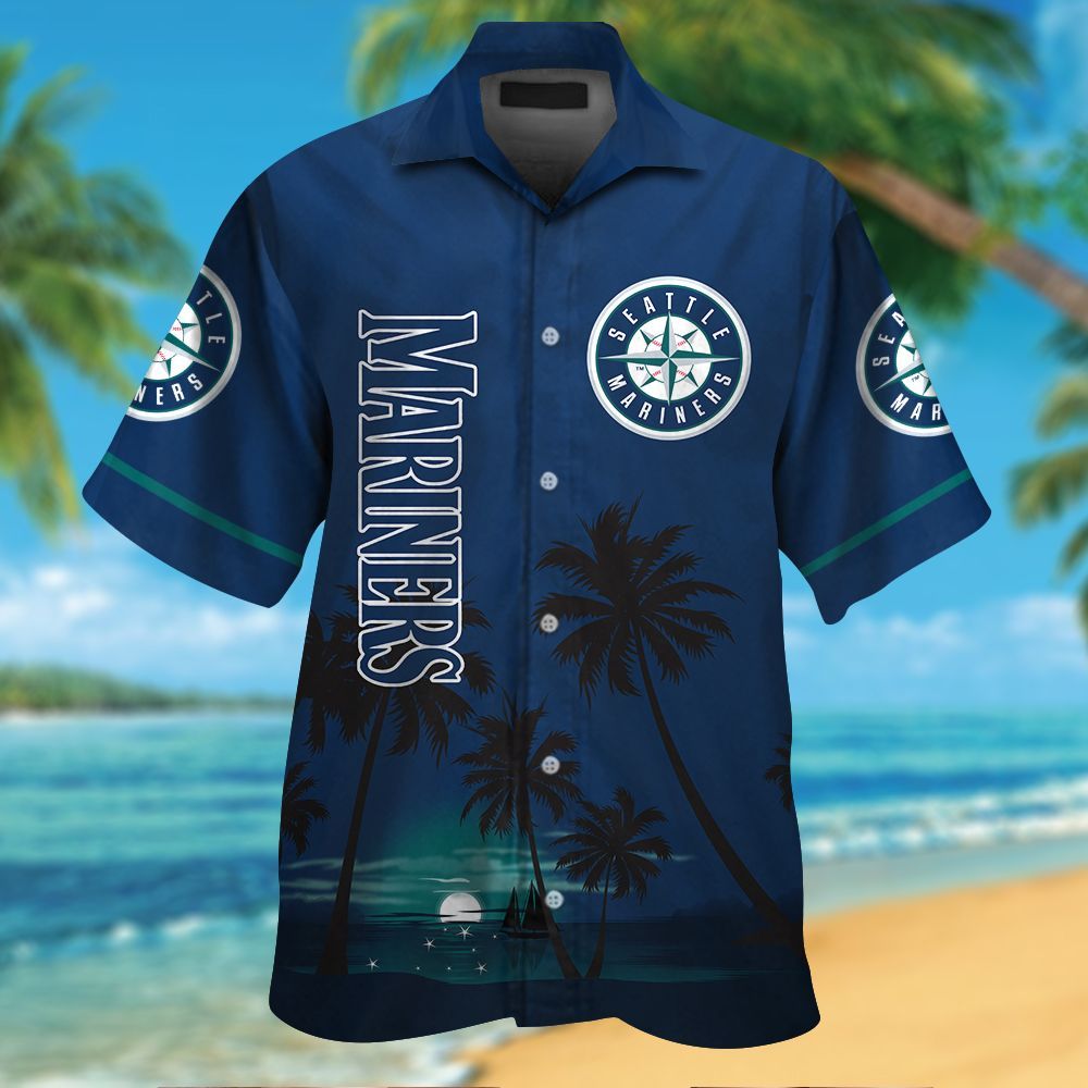 Seattle Mariners Hawaiian Shirt #6 Seattle Mariners Hawaiian Shirt #6