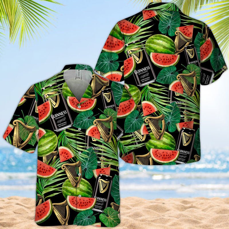 Guinness Watermelon Hawaiian Shirt Guinness Watermelon Hawaiian Shirt